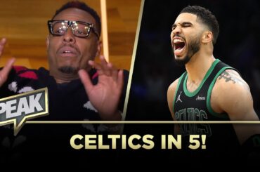 “Celtics in 5!” — Paul Pierce is all in on Boston over New York Knicks | SPEAK