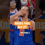 Knicks Fans are LIT after sending the Pistons home in Game 6! 🍿 #shorts