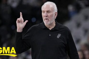 San Antonio Spurs’ Gregg Popovich steps down from coaching