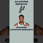 TRADING Giannis Antetokounmpo To The San Antonio Spurs! #nba #basketball #viral