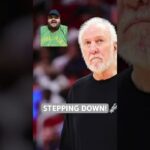 Gregg Popovich stepping down #sanantoniospurs #spursbasketball #nbanews #nbanewsdaily #greggpopovich