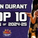 Kevin Durant's TOP 10 Plays From 2024-25 Phoenix Suns Season