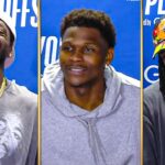 Anthony Edwards, Randle & Reid Talk Ending Lakers’ Season in Game 5, FULL Postgame Interview