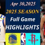 Golden State Warriors Vs. Houston Rockets  FULL Game  2025 | NBA TODAY