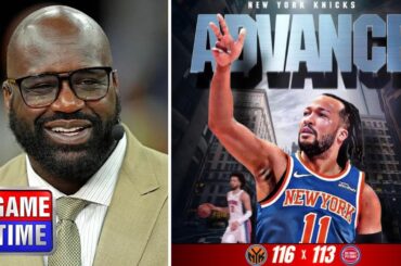 NBA Gametime reacts Jalen Brunson stuns Pistons with winning shot in Game 6 for Knicks 116-113 win