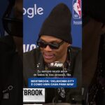 'É como se fosse a minha casa', diz Westbrook sobre enfrentar o Oklahoma City Thunder!  #shorts #nba