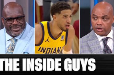 The Fellas Look at the Pacers' Stealing Game 1 in Cleveland 😤 | NBA on TNT