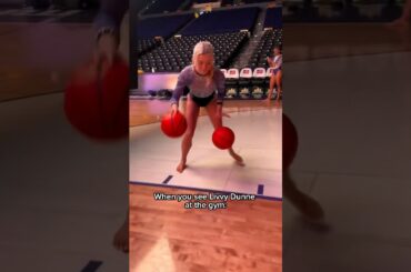 Livvy Dunne Playing Basketball Be Like
