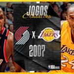 🔴NBA: Portland Trail Blazers x Los Angeles Lakers (2007) | JOGOS CLÁSSICOS