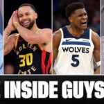 Chuck, Kenny & Shaq Make Their Picks for the Golden State-Minnesota Series 🗳️ | NBA on TNT