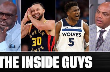 Chuck, Kenny & Shaq Make Their Picks for the Golden State-Minnesota Series 🗳️ | NBA on TNT