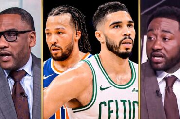 NBA TV Crew REACTS to Knicks vs Celtics Game 1 Highlights