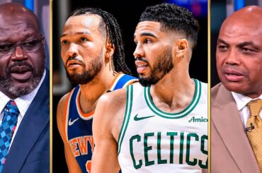 Inside the NBA REACTS to Knicks vs Celtics GAME 1 Highlights