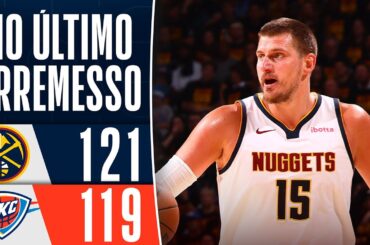 NUGGETS viram sobre OKC no fim, com JOKIC fantástico e GORDON herói - MELHORES MOMENTOS