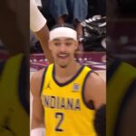 Andrew Nembhard With the TOUGH Stepback Three 😈 | Indiana Pacers