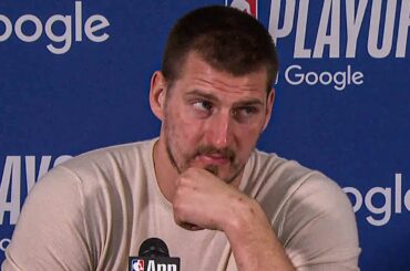 Nikola Jokic talks GAME 1 WIN vs OKC, FULL Postgame Interview
