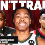 "Trading Scottie Barnes For Giannis Would Be A MISTAKE By The Raptors" | Agreed?
