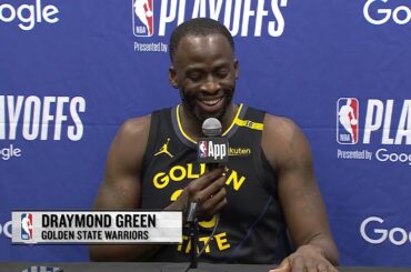 Draymond Green Speaks on Absence of Steph Curry After Game 1 vs Timberwolves | May 6, 2025