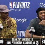 Golden State Warriors and Minnesota Timberwolves | 2025 NBA Playoffs Game 1 Post Game Interviews