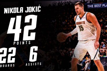 Nikola Jokić Game Highlights vs. OKC 📺 Game 1 | 2025 NBA Playoffs