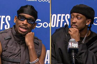 SGA & Jalen Williams talk GAME 1 LOSS vs Nuggets, FULL Postgame Interview