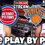 Detroit Pistons vs New York Knicks Live NBA Live Stream