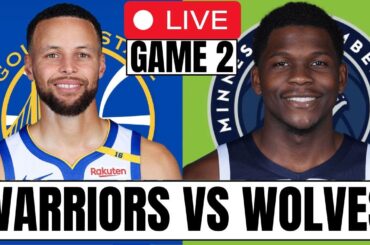 Warriors vs Timberwolves LIVE Stream NBA Playoffs Game 2, Play by Play & Highlights