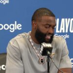 Jaylen Brown BELIEVES This Group Can Comeback and win Series | Postgame Interview