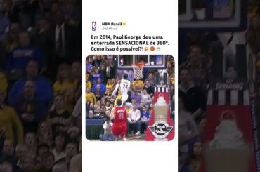 VOCÊ JÁ VIU UM LANCE DESSE NA #NBA? 😱 #shorts