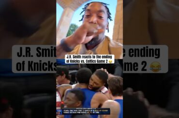 Knicks had J.R. HYPED 🤣🗣️