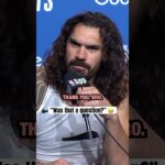 Steven Adams has this reporter's respect 😅