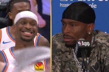 SGA Explains on Why he was SMILING After Game 3 LOSS vs Nuggets, Full Postgame Interview