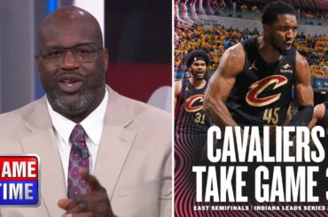 NBA GameTime reacts to Cavaliers beat Indiana Pacers 126-104 in GM 3; Mitchell: 43 Pts, Hali: 4 Pts