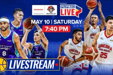 LIVE: Converge vs. Brgy. Ginebra San Miguel | PBA Season 49 Philippine Cup | May 10, 2025