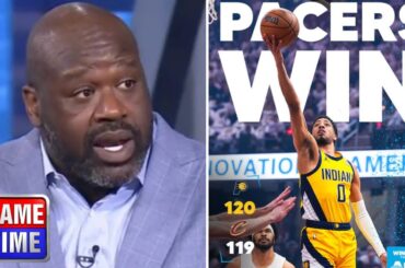 NBA GameTime reacts to Tyrese Halliburton hits GAME-WINNER carry Pacers past Cavs 120-119 in GM2