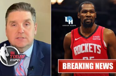 NBA TODAY | Brian Windhorst BREAKING: Rockets are not going to pursue a Kevin Durant trade