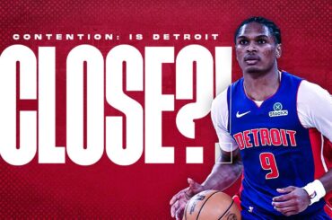 How CLOSE are the Pistons to CONTENDING?! w/Big Drew! - From Half Court Episode 184
