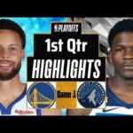 Golden State Warriors vs Minnesota Timberwolves Full Highlights 1st Qtr P2May 10|2025 NBA Highlights