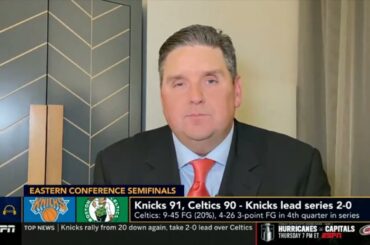 "Jalen Brunson is nightmare for Tatum!" - Windhorst on Knicks surge back again, go up 2-0 on Celtics