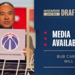 Media Availability: Will Dawkins and Bub Carrington | 2025 NBA Draft Lottery