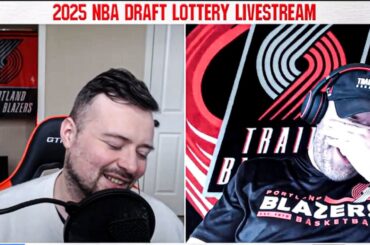 Blazers Fans REACT to 2025 NBA Draft Lottery
