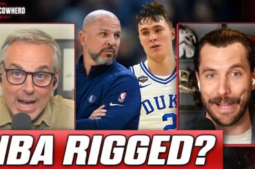 Reaction to Dallas Mavericks winning Cooper Flagg NBA Draft lottery: IS IT RIGGED!? | Colin Cowherd