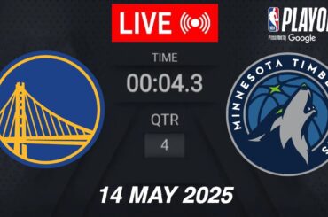 NBA LIVE! Golden State Warriors vs Minnesota Timberwolves | May 14, 2025 | Game 5 NBA Playoffs Live