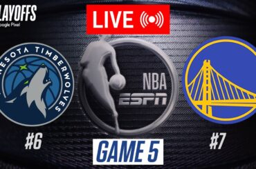 NBA LIVE! Golden State Warriors vs Minnesota Timberwolves GAME 5 | May 14, 2025 | NBA Playoffs 2K25
