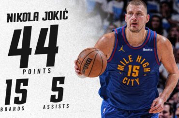 Nikola Jokić Game Highlights vs. OKC Thunder 📺 Game 5 | 2025 NBA Playoffs