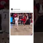 What's he doing on defense? 😭