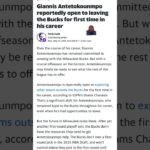 Milwaukee Bucks star player is exploring options of going the other teams ￼