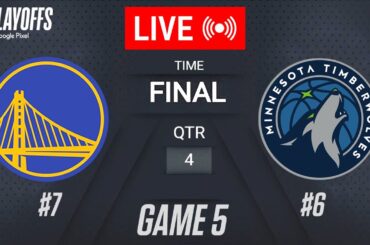 NBA LIVE! Golden State Warriors vs Minnesota Timberwolves GAME 5 LIVE | May 15, 2025 | WCSF 2K25