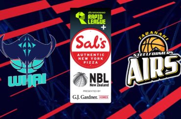 Tauranga Whai v Taranaki Airs | Full Basketball Game | @SalsNBL 2025
