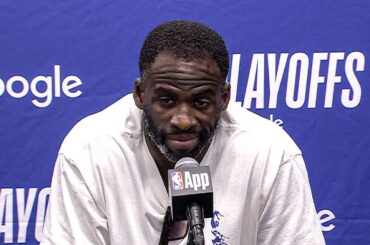 Draymond Green FULL Postgame Interview After Series Loss vs Timberwolves